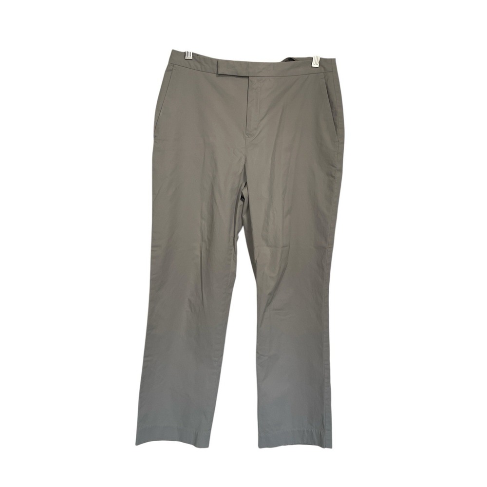 Banana Republic Stretch Gray Cotton Blend Trousers Pants Womens Size 8‎